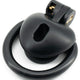 Handcuff Heart-shaped Lock 0.5 X 2.6 Cm Black