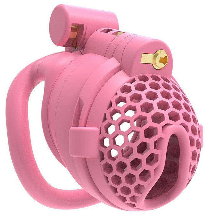 Hombick Cage With Nails 6.5 X 3.2 Cm Pink