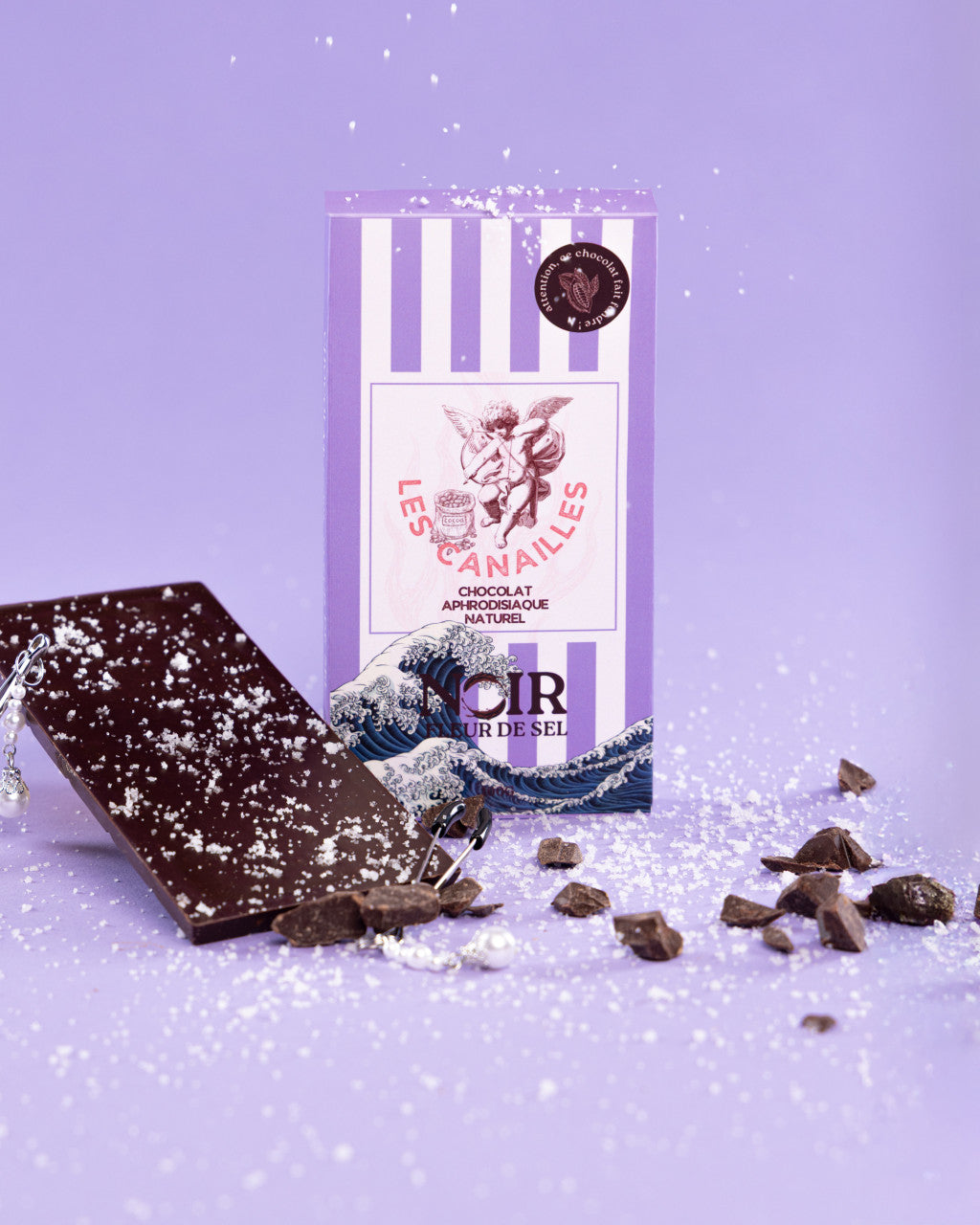 Desire Enhancer Chocolate – Salt Flower Dark Chocolate 100g