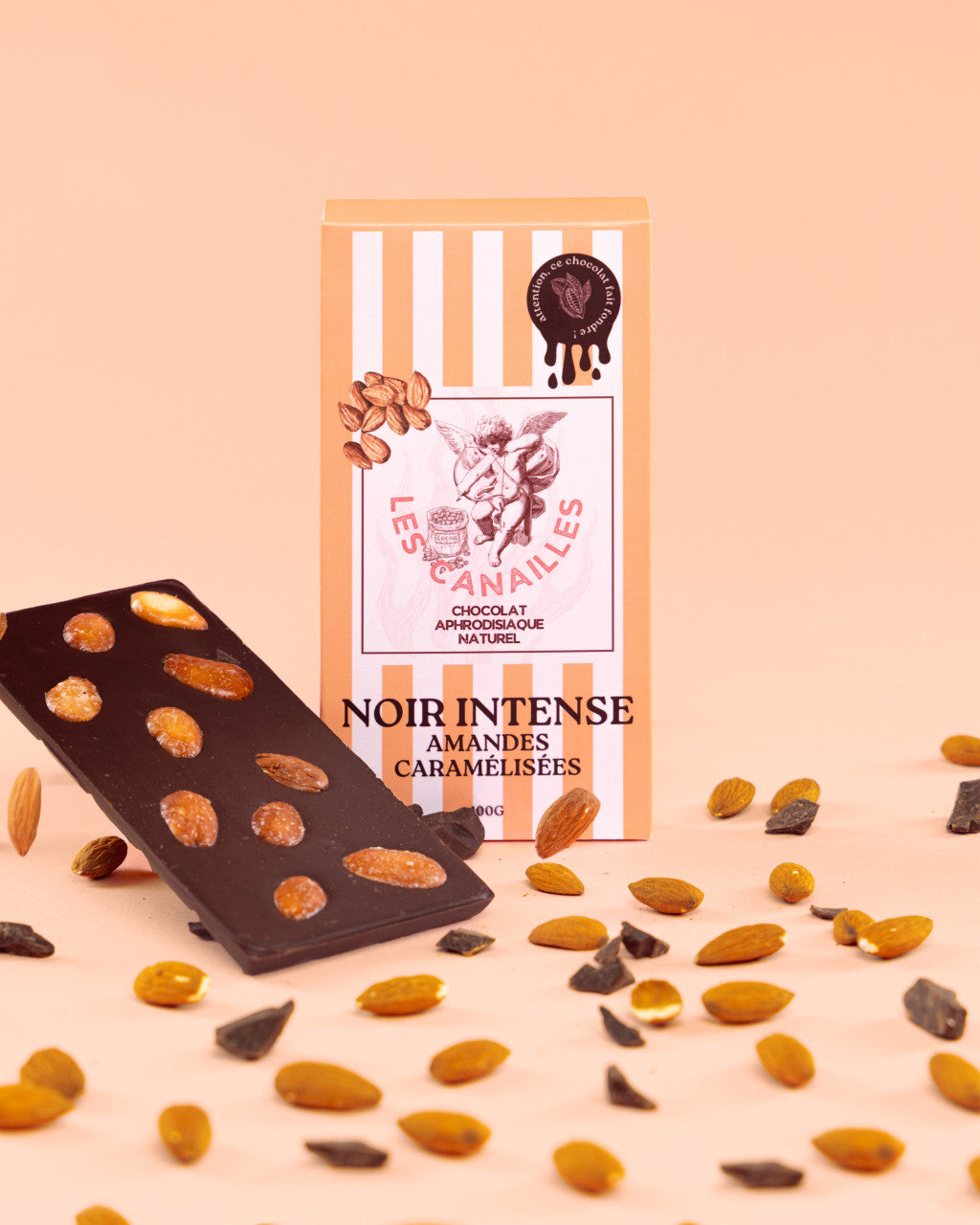 Appetite Booster Chocolate – Almond Dark Chocolate 100g