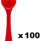 100 Red Spoons – 6g Serving