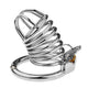 Sex Toy Penis Ring 8 Cm Long 3.5 Cm Wide With Metal Padlock