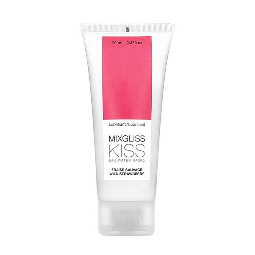 Mixgliss - Strawberry Flavored Water-based Lubricant 70 Ml