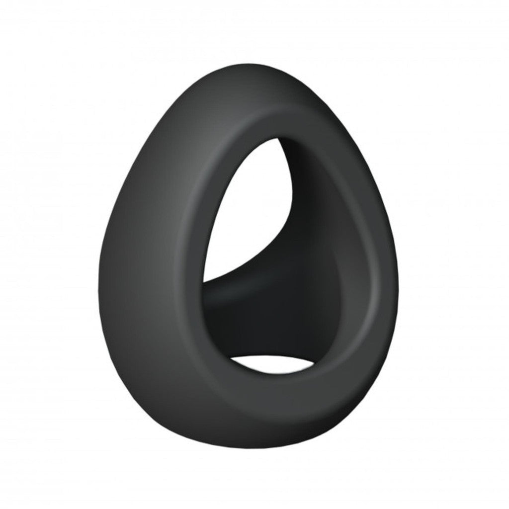 Flux Ring Penis Ring Double Silicone Waterproof Black Onyx 4.5cm X 4cm