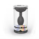 Open Roses Anal Plug Ergonomic Soft 9 Cm Black Onyx Size L
