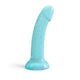 Dildolls Dildo Curved Suction Cup Waterproof 14 Cm Blue-gold Star