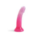 Dildolls Dildo Curved Design Suction Cup 14.8 Cm Pink Glitter