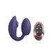 Wonderlover Vibrator Flapping Dual Stimulation Remote Control 9.8 Cm Indigo Blue