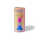 Love To Love Dildo With Led Lighting 39 Colors Soft Silicone 14.3 Cm Black