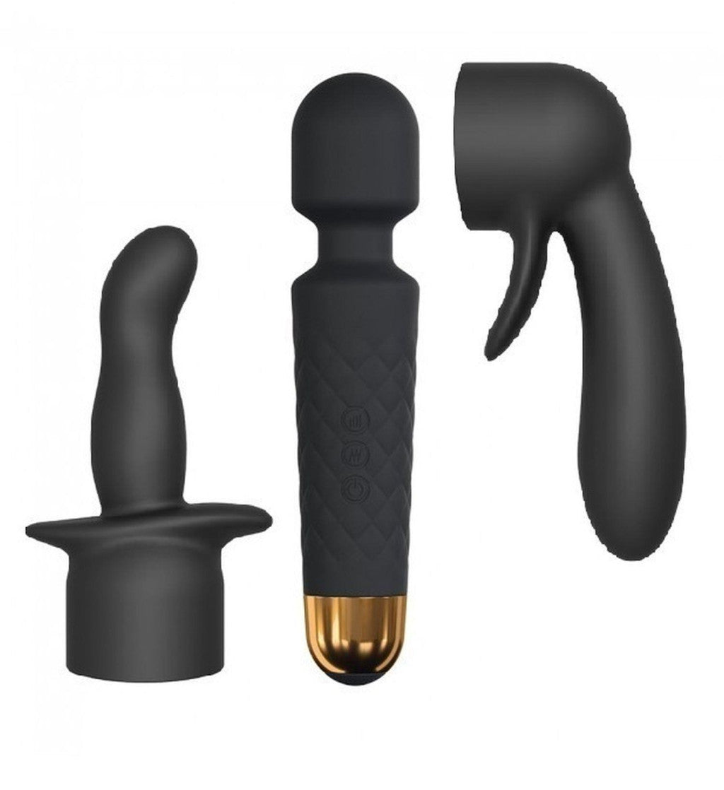 Marc Dorcel Vibrator Vibrating 8 Speeds 20 Modes 20 Cm Black