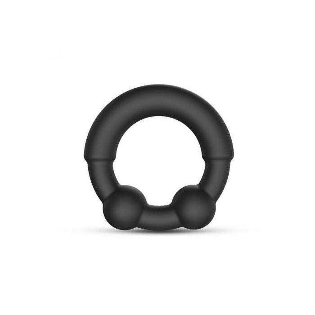 Stronger Penis Ring Increased Blood Flow Stimulating 6 Cm Outer Diameter Black