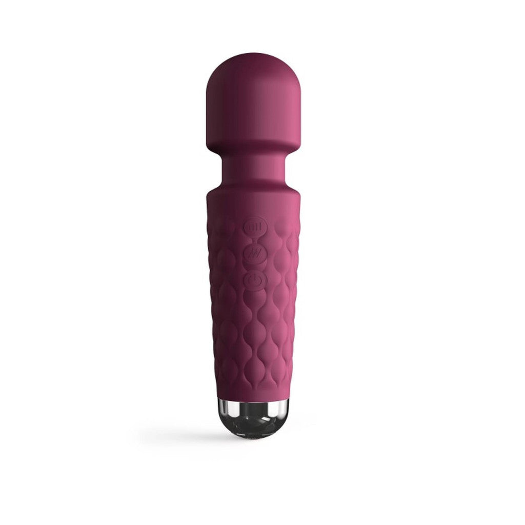 Dorcel Mini Vibrator 20 Modes Silent Usb Charging 15.5 Cm Purple