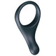Intense Penis Ring Double Ring Manual Stimulation 12.5 Cm Grey