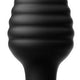 Conol Anal Plug 10x4 Cm Textured 10 Vibration Modes Usb Rechargeable Black