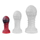 Faberegg Anal Plug Textured Silicone 11 Cm Black