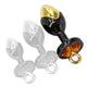 Ringosex Anal Plug Aluminum 9 Cm Orange