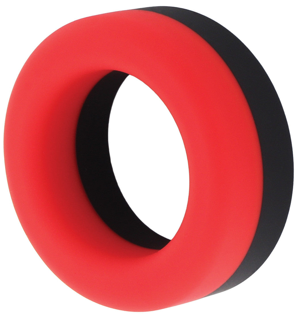Prolong Power Cock Ring 30mm Black-red