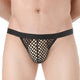 Crossnet Jockstrap Black