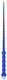 Viper Whip Wavy Silicone 55 Cm Blue