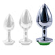 Ykonyk Anal Plug With Light Base 8 Cm Black
