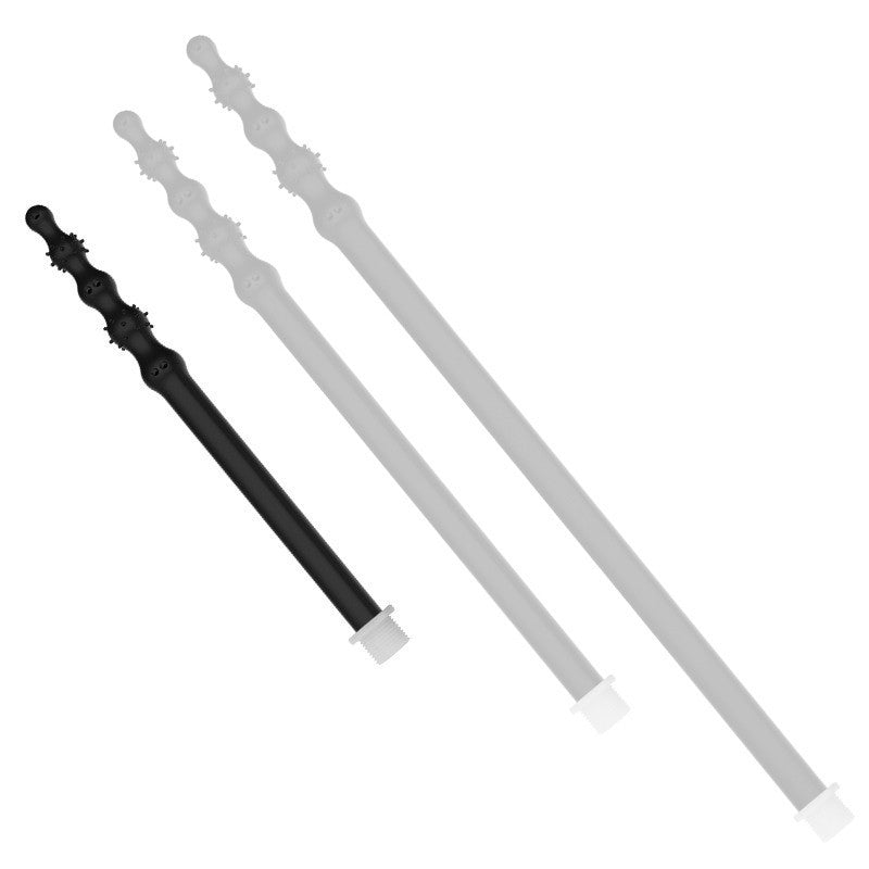 Watercleanix Anal Shower Silicone Ribbed 30 X 2.5 Cm
