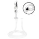 Anal Douche With Metal Cone Aluminum 12 Cm 2.5-2.9 Cm Wide