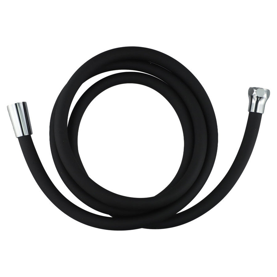 Silicone Shower Hose 2 Meters Flexible Structure With Metal Connector