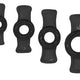 Mini Cockrings Penis Ring Set 4 Pcs Tpe 7-17 Mm Black