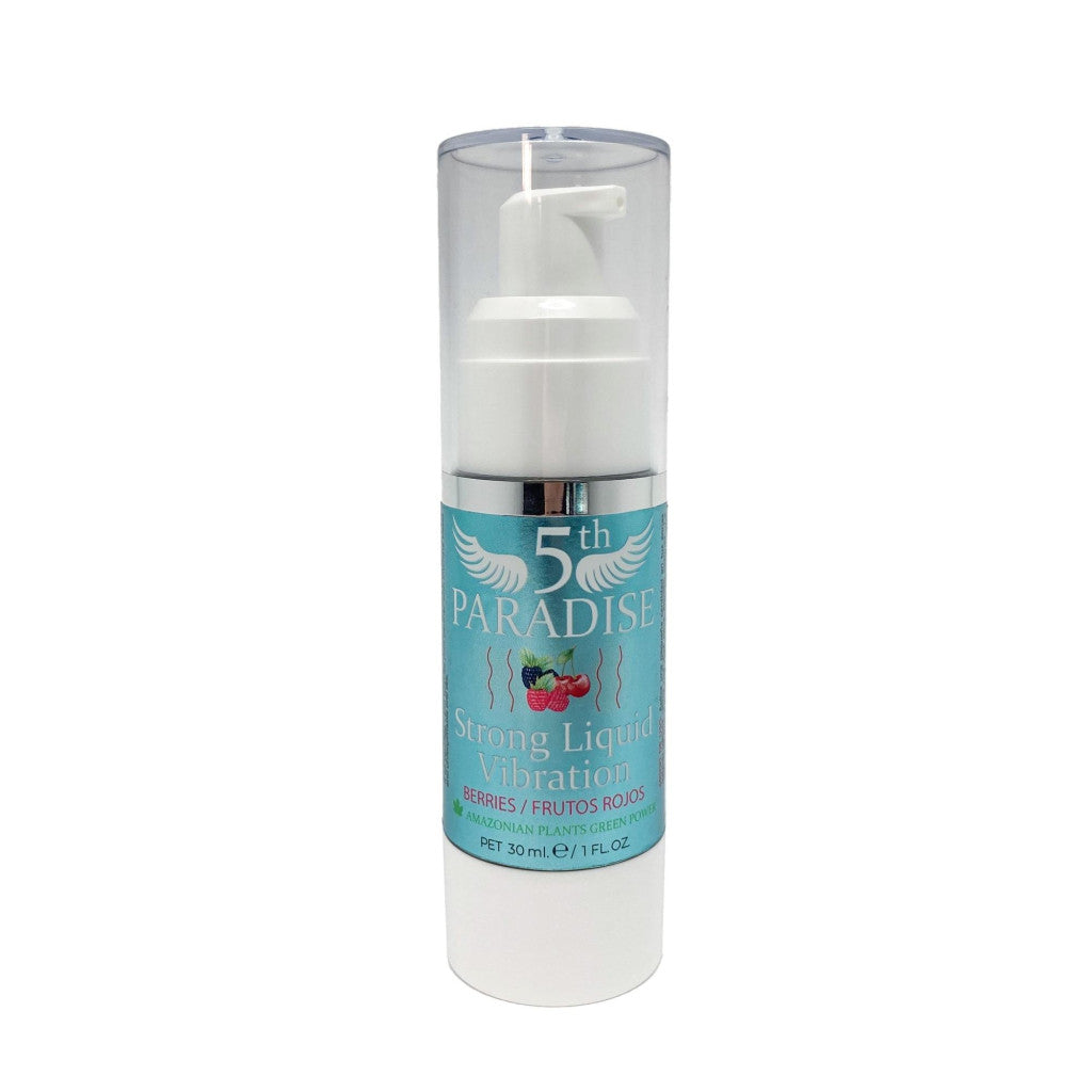 Paradise Strong Liquid Vibrator 30 Ml Red Fruity