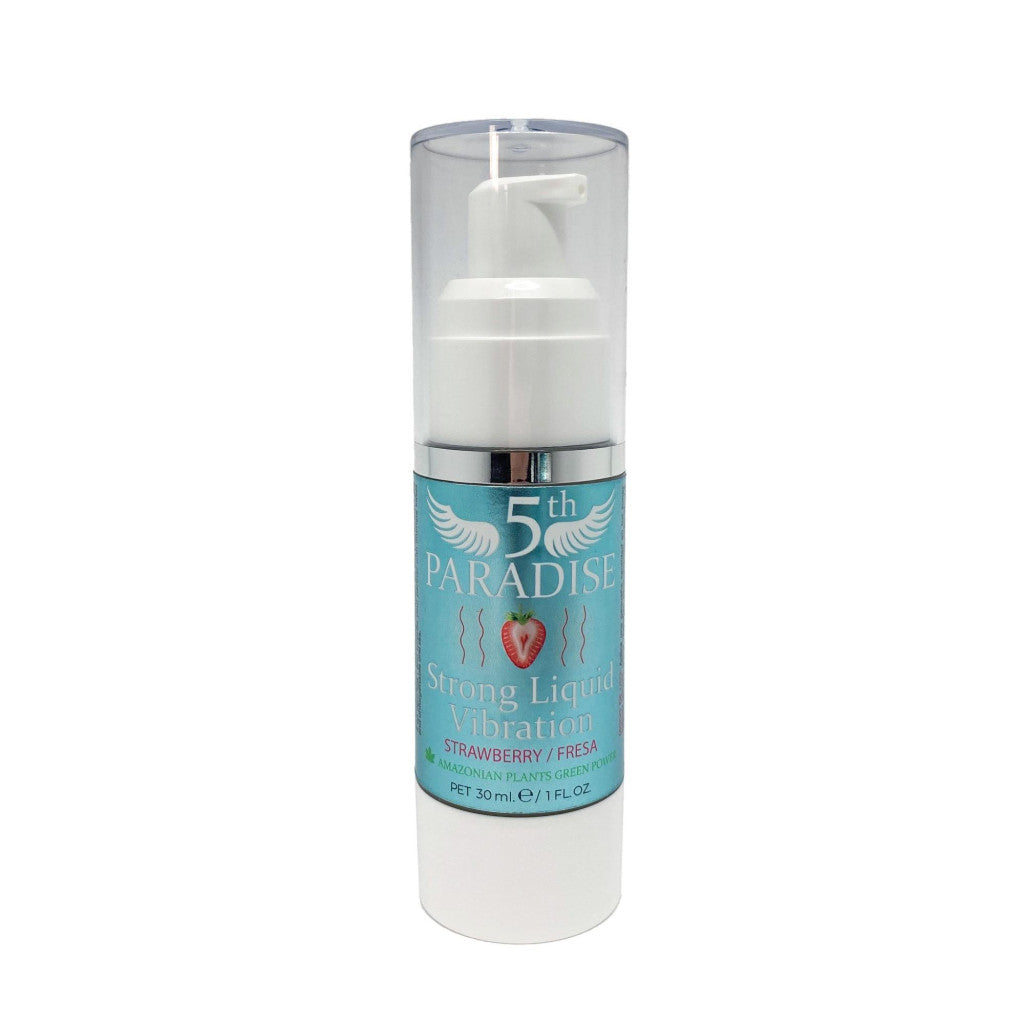 Strong Liquid Vibrator Strawberry 30 Ml