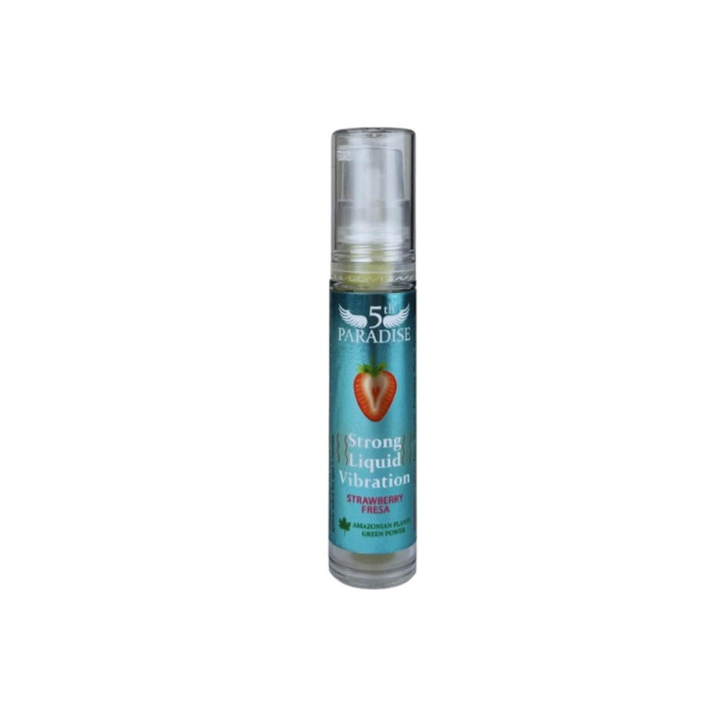 Strong Liquid Vibrator Strawberry 10 Ml
