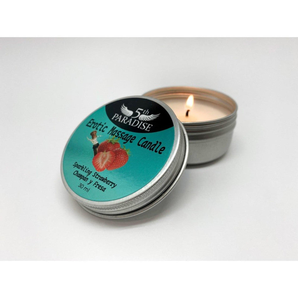 Erotic Massage Candle Strawberry 30ml
