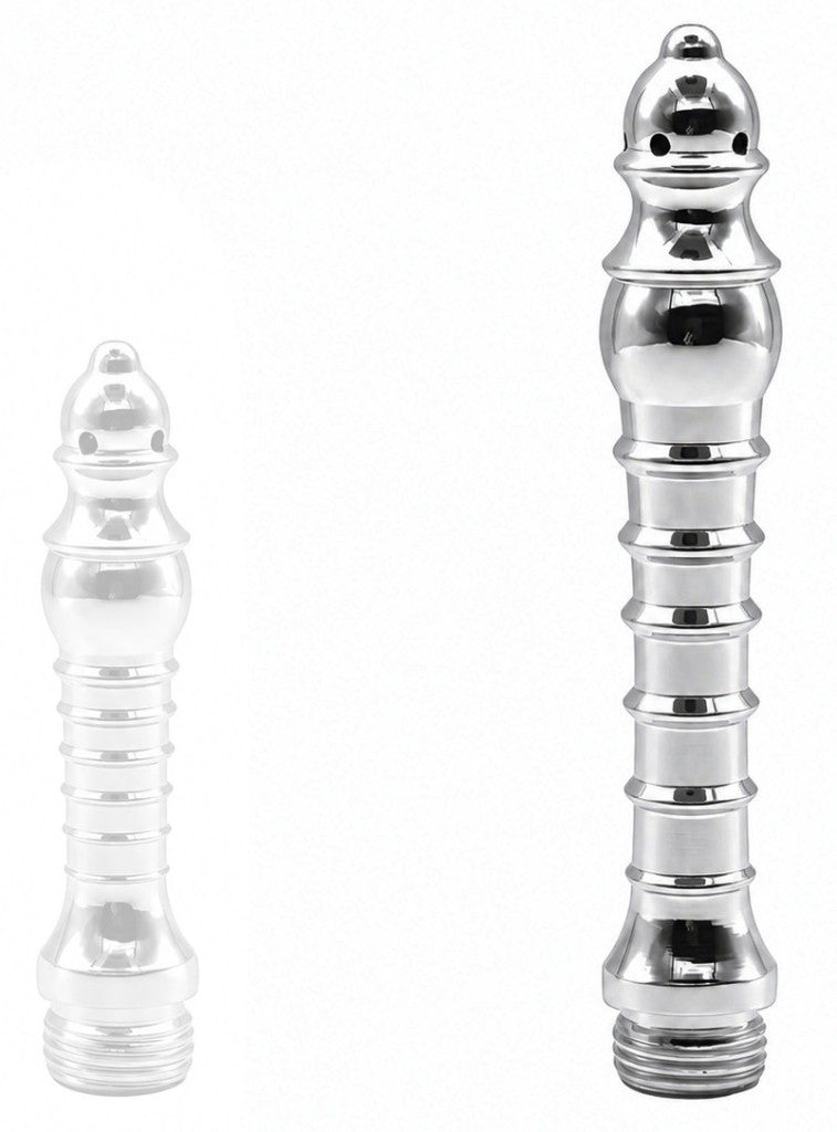 Chessenem Anal Shower Chrome Metal 11 Cm Long 2 Cm Diameter