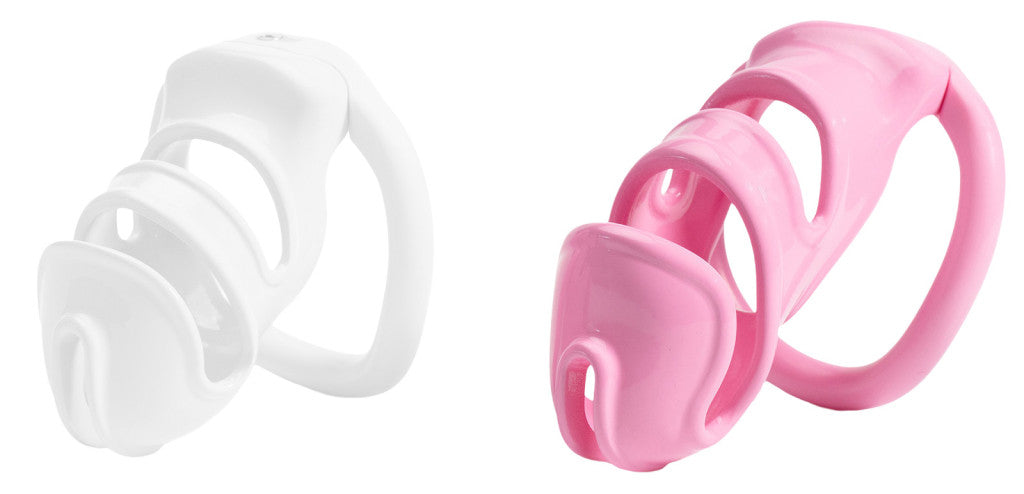 Opinez Penis Cage With Integrated Lock 9x2 Cm Pink