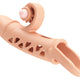 Vibes Penis Sleeve With Vibrating Ball 15 X 4 Cm Black