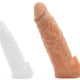 Realydick Masturbator With Notched Head Ribbed 18x4.2 Cm