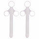 Intimate Accessory Lubricant Dispenser 10 Cm White 2 Pcs
