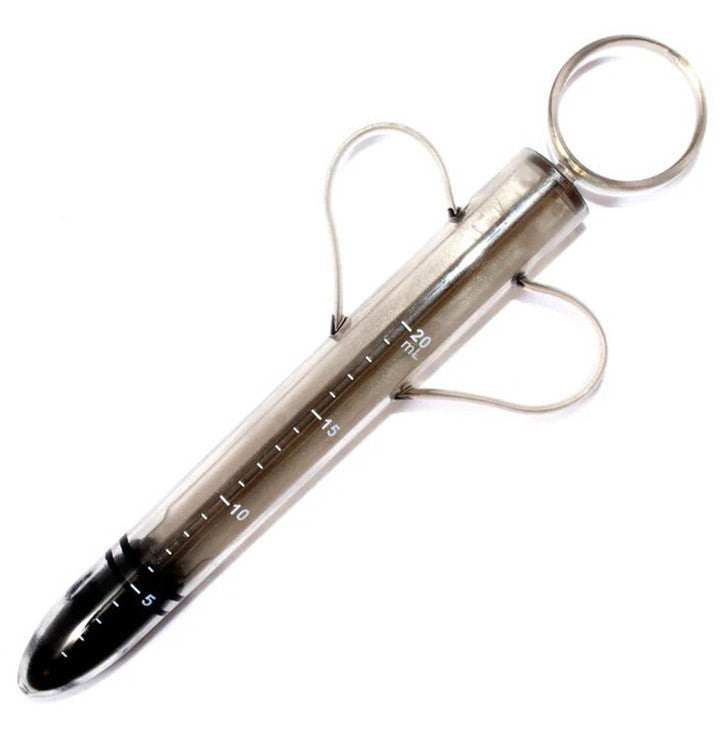 Lubricant Syringe Injector 20 Ml 10 Cm Long 1.9 Cm Wide Abs