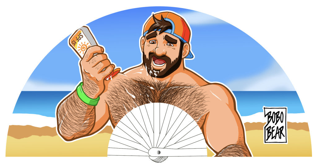 Bobo Bear Beach Fan 64 Cm