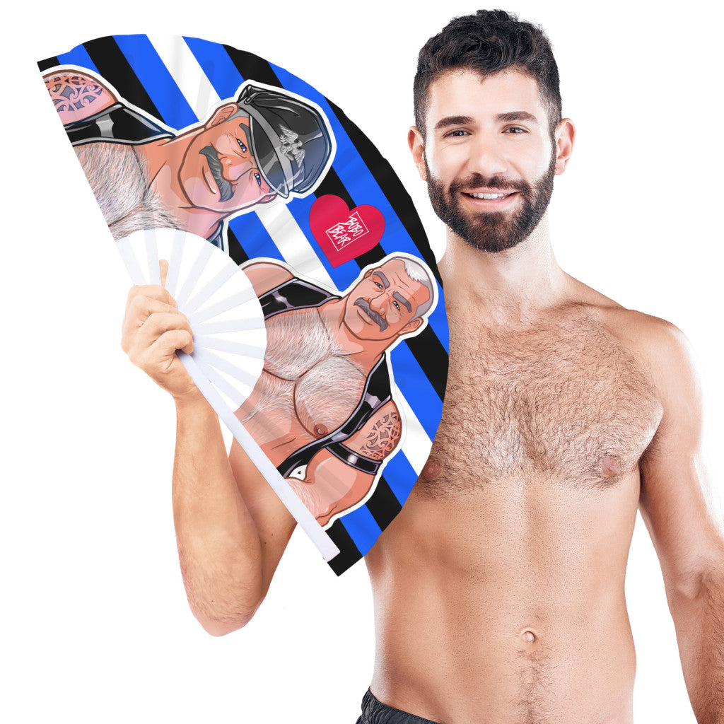 Daddy Bear Blue Fan 64 Cm