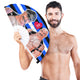 Daddy Bear Blue Fan 64 Cm
