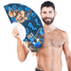 Bobo Bear Doggy Blue Fan 64 Cm