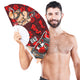 Bobo Bear Doggy Red Fan 64 Cm