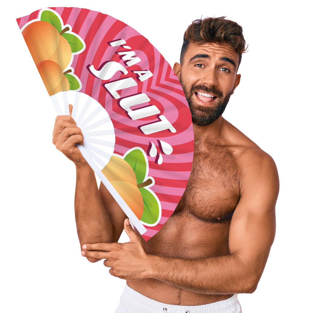 I Am Slut Fan 64 Cm