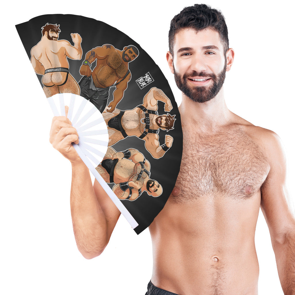 Sex Toy 64 Cm Black With Fan Pattern