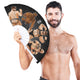 Sex Toy 64 Cm Black With Fan Pattern
