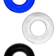 Dondick Penis Ring Stretch 16 Mm Transparent-blue-black 3-piece Set