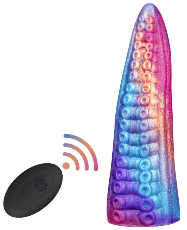 Takotak Dildo 10 Vibrations - Remote Controlled Rechargeable 12 X 4.5 Cm Silicone