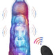 Clawsyx Dildo Textured 10 Vibration Modes Remote Control 11 Cm Silicone Black