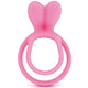Glamy Penis Ring Double Clitoral Stimulator 30 Mm Pink